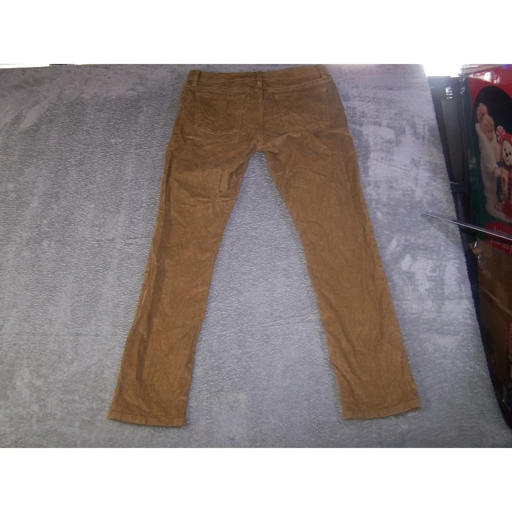 Banana Republic Pants Men's 33X30 (Tag 30) Brown Flat Front Corduroy Pima Cotton